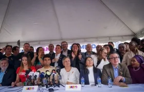 Bancada del Pacto Histórico, partido de Gobierno.