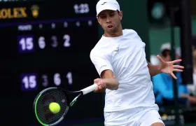 Daniel Galán cumple su tercera participación en Wimbledon. 