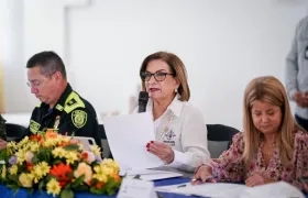 La Procuradora General Margarita Cabello y la Gobernadora Elsa Noguera.