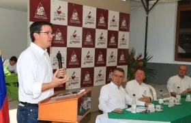 El gerente de la Federación Nacional de Cafeteros, Germán Bahamón.