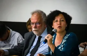 La senadora Isabel Cristina Zuleta.