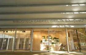 La biblioteca Gabriel García Márquez, en Barcelona, fue inaugurada en mayo de 2022.