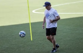 Néstor Lorenzo, técnico de la Selección Colombia de mayores. 