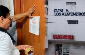 Unidad pediátrica de la Clínica Los Almendros cerrada