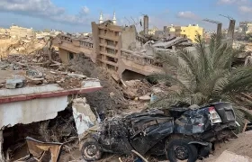 Desastres que dejó el ciclón 'Daniel' en Derna, Libia.