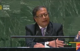 El Presidente Gustavo Petro en su intervención en la Asamblea de la ONU