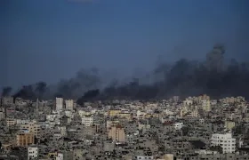 Gaza después de bombardeos de Israel