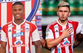 Brayan Ceballos y Fabián Ángel, convocados del Junior. 