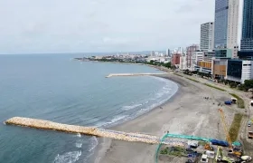 Vista aérea de 'Playa 5' de Cartagena