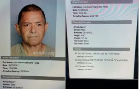 Iván René Valenciano arrestado en los Estados Unidos.