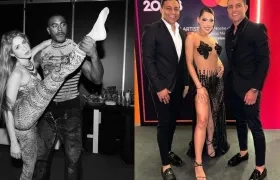 Shakira y Ana Del Castillo en galas previas a los Latin Grammy.