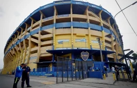 La Bombonera, estadio de Boca Juniors. 