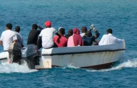 Foto referencia de un naufragio en Grecia