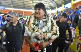 El expresidente de Bolivia, Evo Morales.