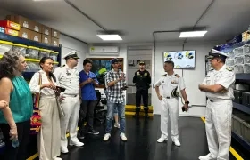 Instalaciones de la Fuerza Naval y su laboratorio CIOH.