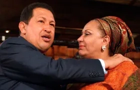  Hugo Chávez y Piedad Córdoba
