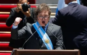 El presidente argentino, Javier Milei. 