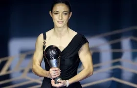 Aitana Bonmatí, jugadora del Barcelona. 
