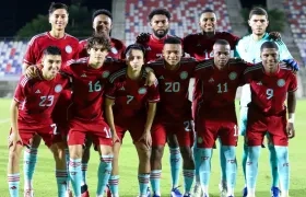 Selección Colombia Sub-23 de fútbol que participará en el Preolímpico de Venezuela.  