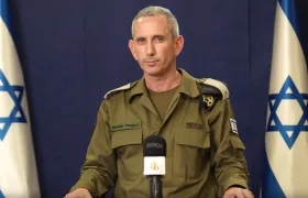 Daniel Hagari, almirante y portavoz del Ejército de Israel.