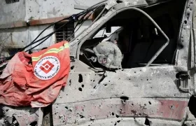 Imagen de la destrucción en Gaza.