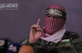 Abu Obeida, portavoz de las Brigadas al Qasam.