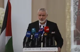 El líder del buró político del grupo islamista Hamás, Ismail Haniyeh.