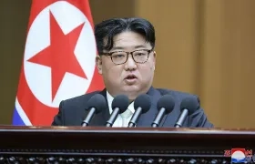 Kim Jong-un, líder de Corea del Norte. 