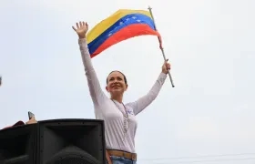 María Corina Machado, opositora al Gobierno de Venezuela.