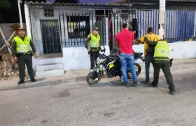 Foto referencia de operativos de control de la Policía de Santa Marta