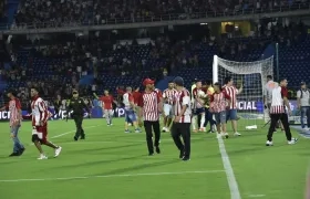 Invasión a la cancha. 