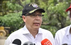 El Ministro de Transporte, William Fernando Camargo