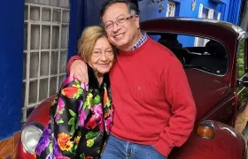 La mamá del Presidente Gustavo Petro, Clara Nubia Urrego.