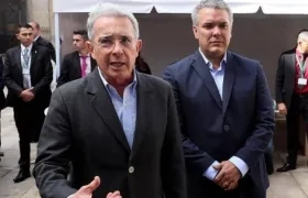 Álvaro Uribe e Iván Duque. 
