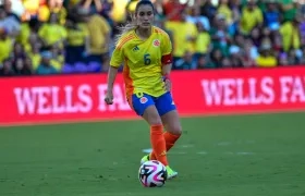 Daniela Montoya, capitana de la Selección Colombia femenina. 