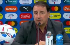 Néstor Lorenzo, técnico de la selección Colombia. 