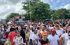 Marcha 'Pride' de la comunidad LGBTIQ+.