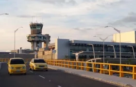 Aeropuerto Ernesto Cortissoz de Barranquilla. 