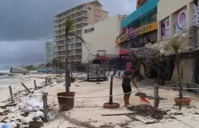 Locales afectados por el huracán.