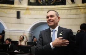 Efraín Cepeda, presidente del Senado.