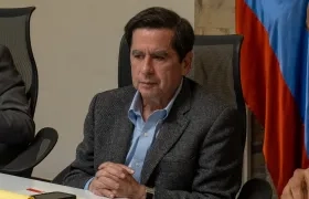 El Ministro del Interior, Juan Fernando Cristo.