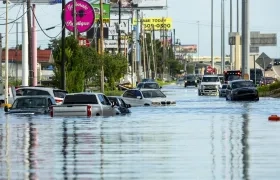 Inundaciones que ha provocado el huracán.
