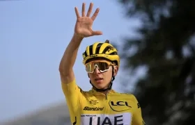Tadej Pogacar ganó la etapa 20.