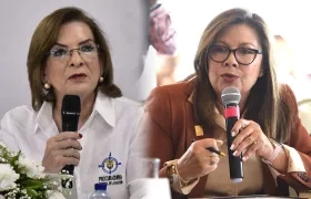 Margarita Cabello y Luz Adriana Camargo Garzón.