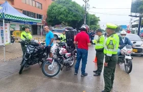 Operativos de control en Barranquilla. 