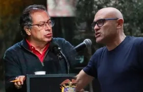 Gustavo Petro y Xavier Vendrell.