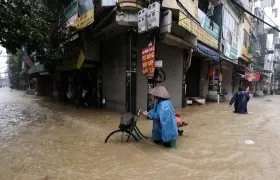 Inundaciones en las calles.