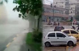 Emergencias en varios puntos de Barranquilla. 