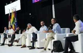 Los alcaldes de Cali, Bogotá, Barranquilla, Medellín, Cartagena en el panel de Fenalco.