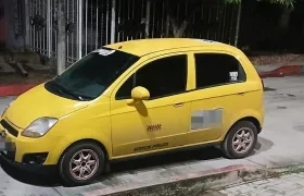 El taxi recuperado